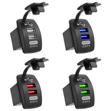 Chargeur automatique étanche 5V, 3,1 a, adaptateur automatique universel pour voiture, adaptateur anti-poussière, pour Iphone, Xiaomi Redmi, Samsung