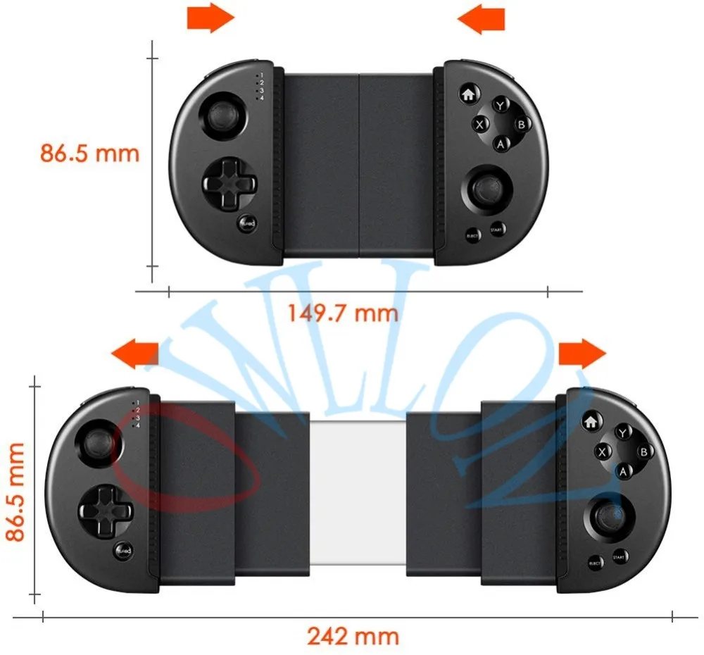M100 plus Conroller стрельба геймпад растягивающийся портативный Bluetooth мобильный телефон джойстик игровой контроллер для Android iPhone