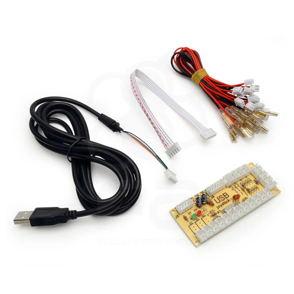 Бесплатная доставка! Новый USB ПК Джойстик с нулевой задержкой PCB плата управления