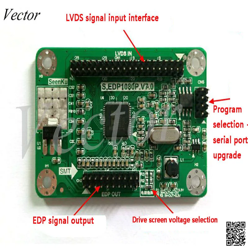 LVDS Seventh Generation универсальный привод ДЛЯ DP плата адаптера EDP привода|Детали и