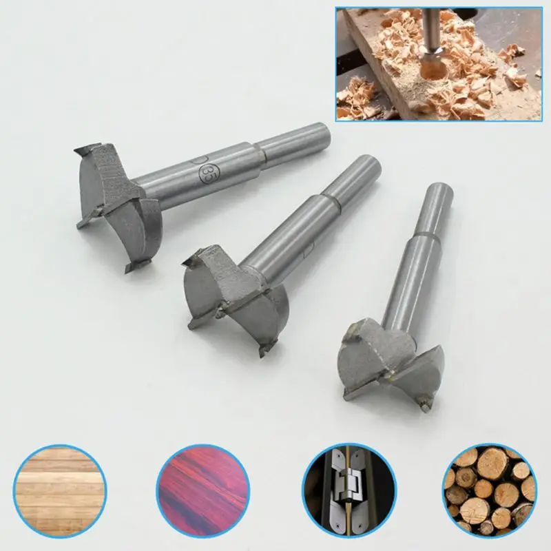 

Drill Bit Set 16 Pcs Carbide Bits High Speed Steel Wood Tool Punching Bit Wood