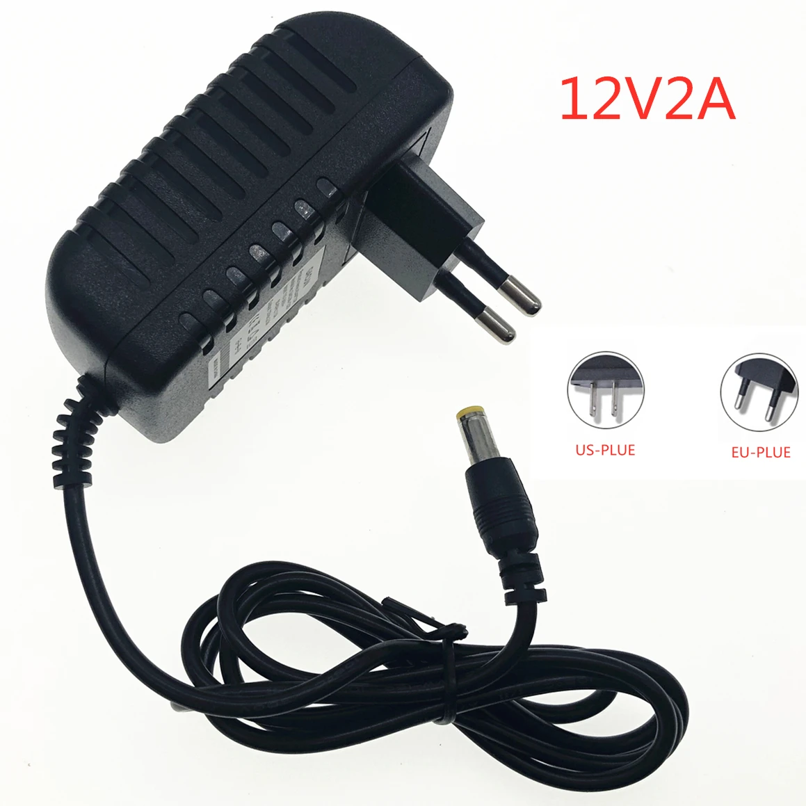 AC 110-240V к DC 12V2A Универсальный адаптер питания 12V 2A блок питания зарядное устройство ЕС США светодиодный светильник полосы