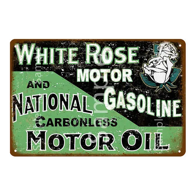 Pegasus Motor Spirit Plaque Metal Tin Signs Garage Pub ...