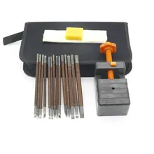 Высококачественный 18 шт. инструмент для резьбы по дереву, сэндвич-кровать, камень для начинающих, деревообрабатывающий набор, Марганцевый Стальной нож