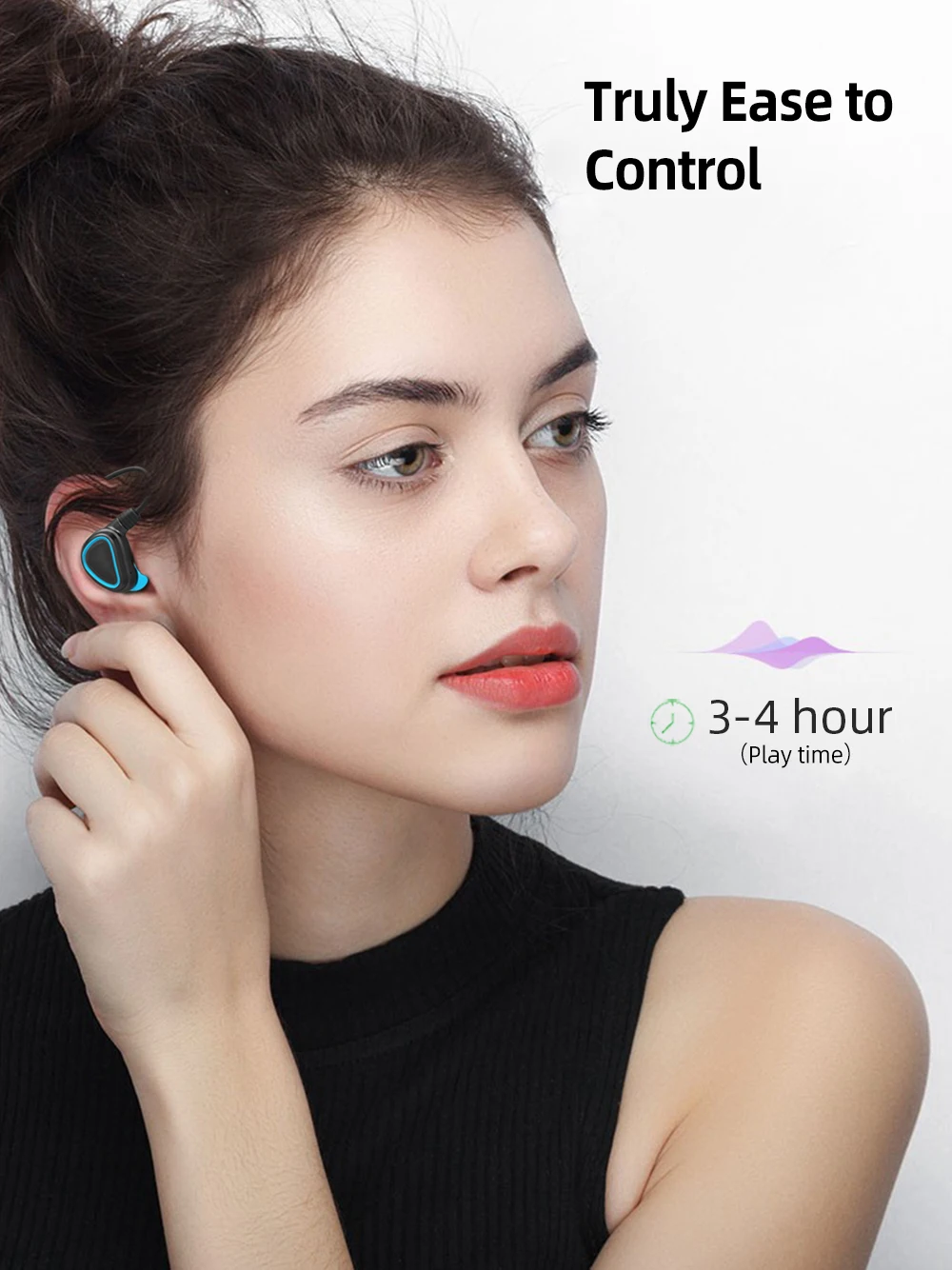 Новые спортивные беспроводные наушники, наушники Bluetooth 4,1, стерео наушники с шумоподавлением и зарядным устройством для бега, Android PC