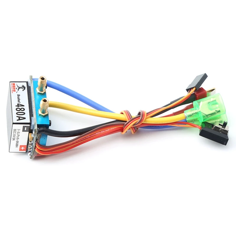 480A ESC воздушное охлаждение 380/540/775 матовый регулятор скорости двигателя