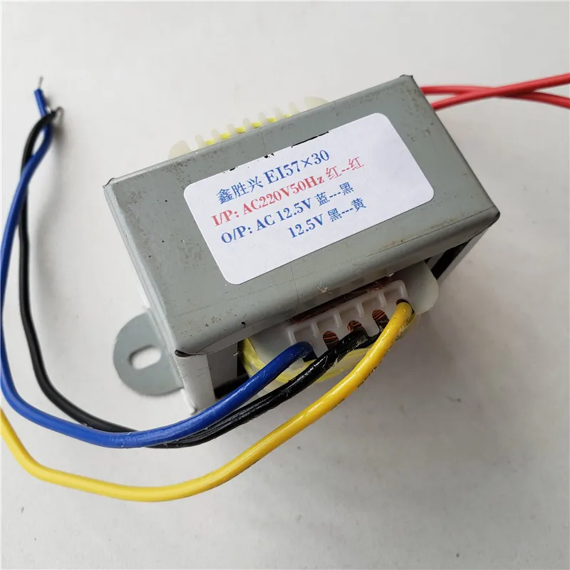 12.5V 0.75A 12.5V 0.75A Transformer 220V input 20VA EI57*30 Mantle source air conditioning heat pump main board transformer