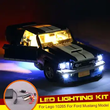 

LED Light Kit For 10265 For Ford For Mustang Compatible with 21047 ( Not Include the Model ) Lighting Set with Battery Box