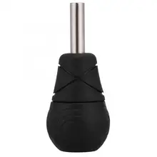 Трубка для татуировки, ручка для татуировки, силиконовая противоскользящая ручка, ручка для автоматического блокировки, ручка для трубки, инструменты для тату-искусства, Иглы для татуировки, принадлежности для татуировки