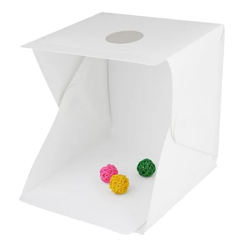 

Gosear 40x40x40cm Large Foldable LED Photo Studio Photography Softbox Tent Backdrop Lightbox Lighting Soft Box Accessories