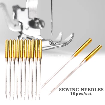 

10pcs 3 sizes Multifunctional Sewing Machine Needle Domestic Sewing Machine Needles Universal Needle for Sewing Machine