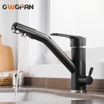 

Kitchen Purify Faucets Mixer Tap 360 Degree Rotation with Water Purification Features Mixer Tap Crane For Kitchen N22-186
