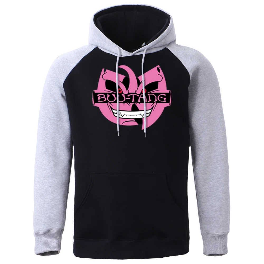 

Dragon Ball Majin Buu Tang Hoodies Hip Hop Raglan Pullover Man Hooded Sweatshirts Fleece Warm Hoodie Fashion Street Tracksuits