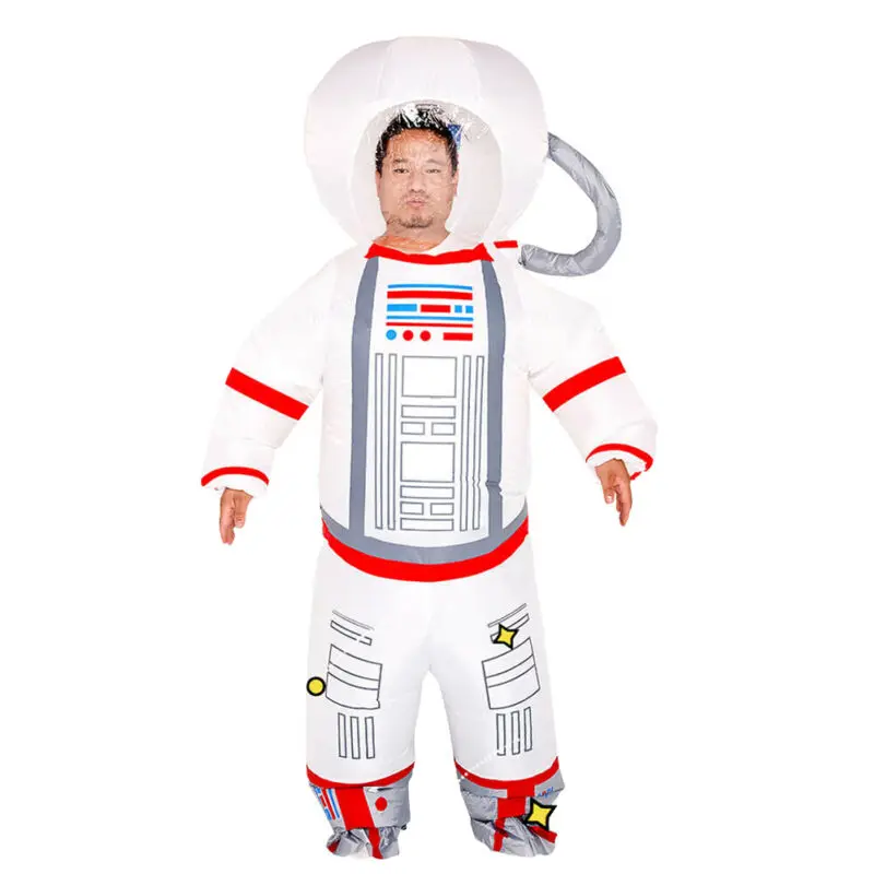 Naughty Inflatable Space Suit Set-Indoor Outdoor Toys Children Adults Astronaut Fan Operated Funny Costume | Безопасность и защита