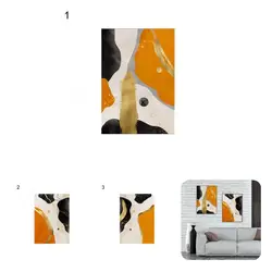 Imágenes de arte elegantes y Color atractivo, pintura de pared ecológica innovadora para interiores, pintura de pared, imágenes artísticas