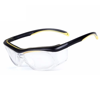 

2019 Work Safety Goggles Anti-Splash Wind Dust Proof Protective Glasses Optical Lens Frame For Research Cycling Eyes Protector