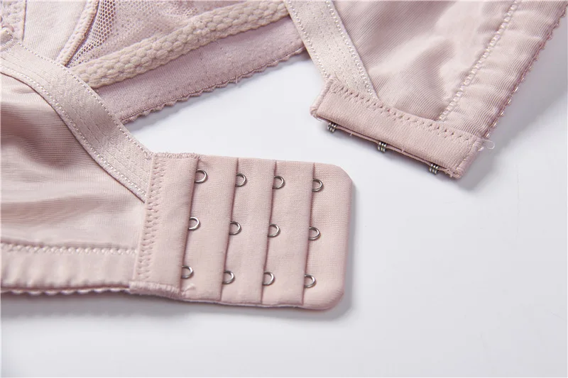No steel ring rabbit ears wrapped bra ultra thin super breathable underwear size sexy gathered side closed bra