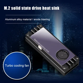 

M2 Solid State Drive Heat Sink Cooling Fan Thermals Sheet Heat Sink for Computer PC NC99