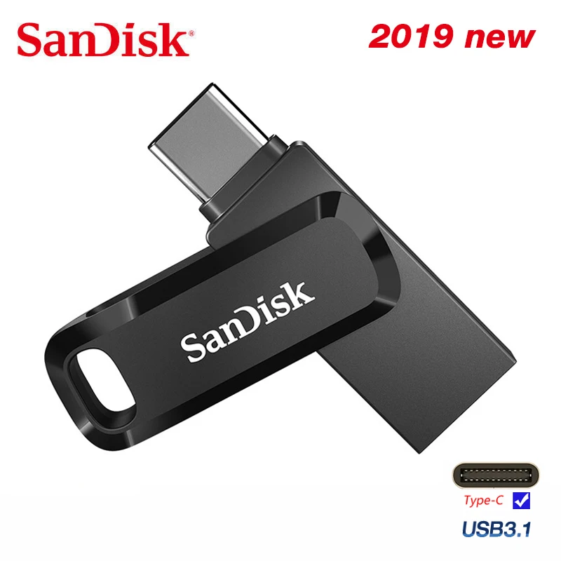 Sandisk USB флеш-накопитель SDDDC3 128GB type-C 64GB Ultra Dual OTG 32GB Stick USB3.1 флеш-накопитель для смартфонов
