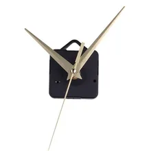 Relógio de quartzo mecanismo movimento mãos ferramenta de reparo parede peças kit silencioso conjunto diy ponteiro ouro diy reparação substituição #50g