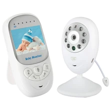 Беспроводной детский спальный монитор 2," lcd HD видео охранная цифровая фотокамера двухсторонний разговор ночного видения ИК температура плача сигнализация