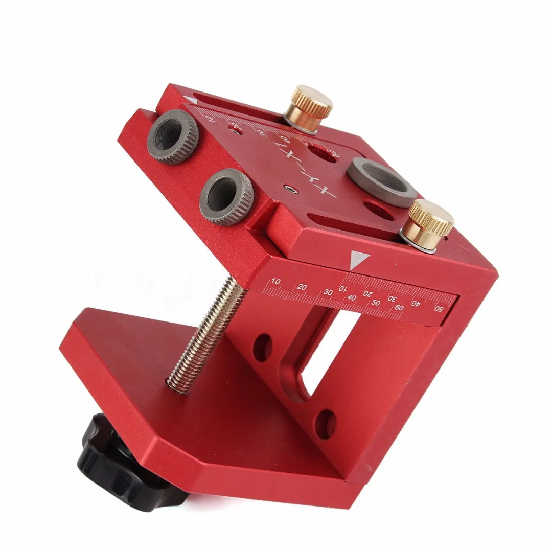 DWZ Pocket Hole Drill Guide Dowel Jig Woodworking Joinery For Kreg Carpentry Kit