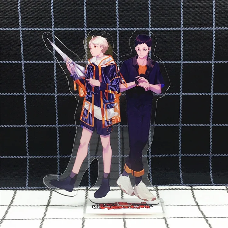 Любовь кошма брелок Hinata kageyama Tsukishima Сугавара семья фигурка на акриловой подставке