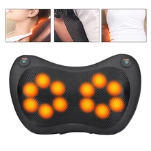 8/6/4 головка массажер для шеи дома автомобиля для массажа шиацу массажная подушка для шеи, талии Электрический массаж тела многофункциональный массажер релаксационная подушка