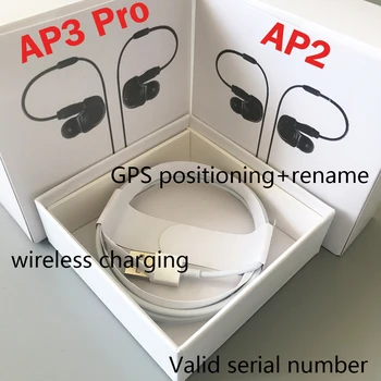5 sztuk Air pro 3 AP3 H1 Chip bezprzewodowe ładowanie słuchawki Bluetooth Air 2 pro słuchawki douszne 2 Generacji ważny numer seryjny tanie i dobre opinie ZIMO NONE Inne CN (pochodzenie) wireless