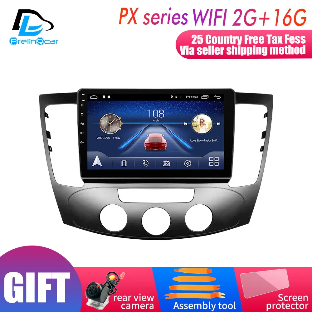 LX player 1G16G DVR Android 9,0 Системы автомобиля ips Сенсорный экран стерео для HYUNDAI sonata ручное управление кондиционером плеером и стереодинамиком для использования - Цвет: LX player 1G16G DVR