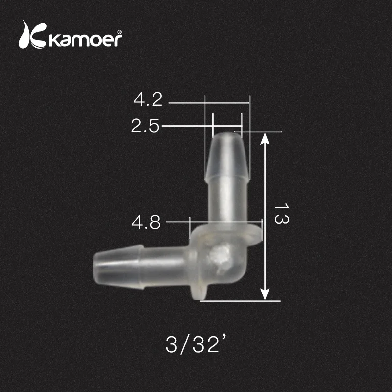 Kamoer bomba peristatica L tipo de tubo manguera conector de tubo из силикона de Linker conector de tubo - Цвет: 3-32