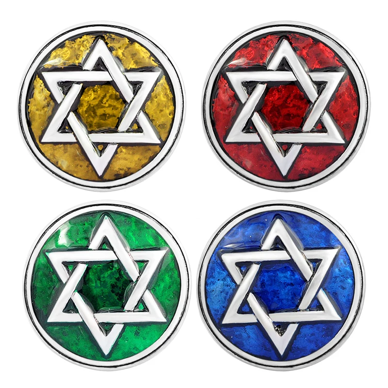 MF6003 счастливая Пасха хит продаж hanukka 18 мм металлическая кнопка высокого качества
