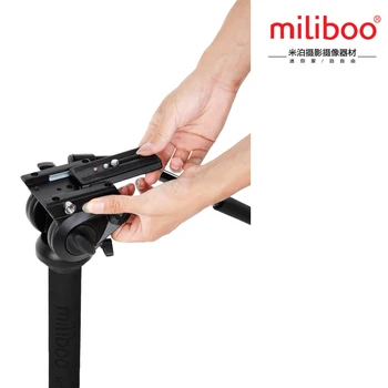 

miliboo Camera Length Fast Loading PlateMYT805 Professional head stand IronTower tripod/monopod match manfrotto