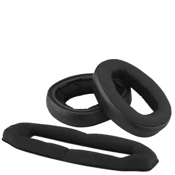 

Replacement Ear Pad Ear Cushion Ear Cups Ear Cover Earpads Repair Parts for Sennhei GSP 600 USB PC Professional Gaming Headset