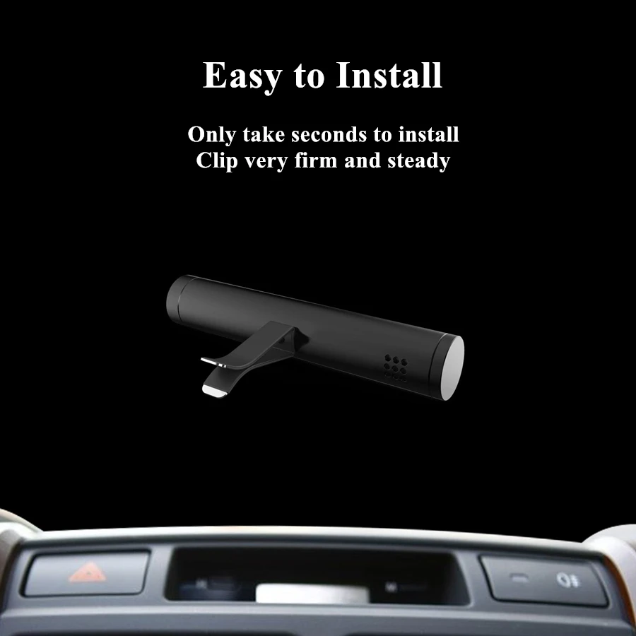 Auto Voice Activated Car RGB Light Music Diffuser Vent Clip Air Fresheners with LED Atmosphere Aromatherapy Car Decorative Lamp