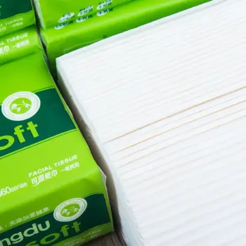 

10 Bags 3-Layers Extractable Toilet Paper Soft Bamboo pulp Pumping Tissue Napkin Q81B