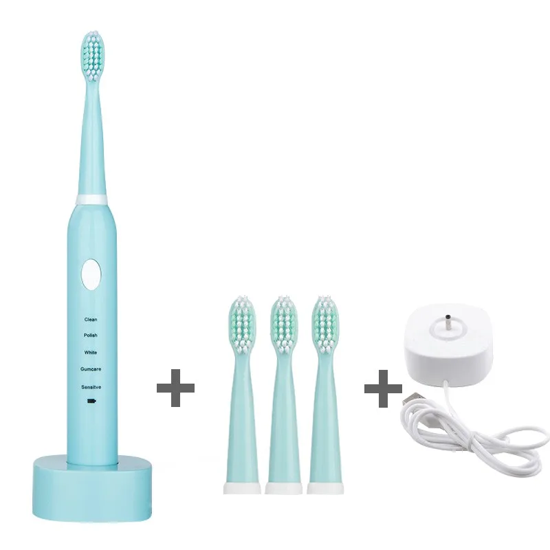 New 5 Cleaning Modes Charging Electric Toothbrush Oral Hygiene Cleaning Whitening Waterproof Sonic Vibration Electric Toothbrush