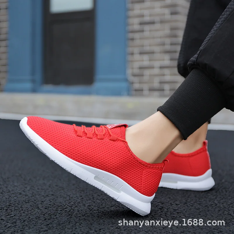 

MEN'S SHOES 2019 New Style Spring Summer Men Casual Breathable Athletic Shoes Male STUDENT'S Versatile Running Korean-style Tide