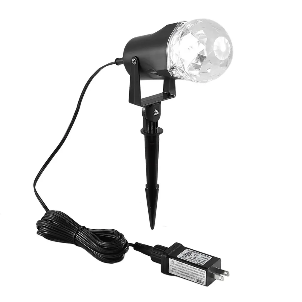 

Rotating Led Projector Light with Flame Lightings Waterproof Magical Spotlight for Christmas Festival Decorations