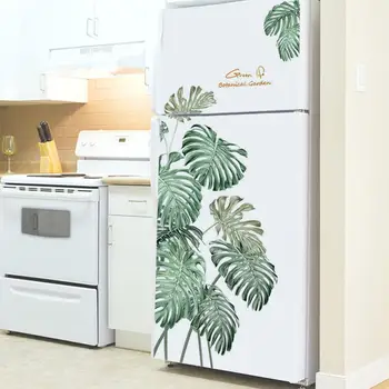 

Hot DIY Wall Art Decal Decoration Green plant pattern Fashion Wall Sticker Wall Stickers Home Decor 3D Wallpaper