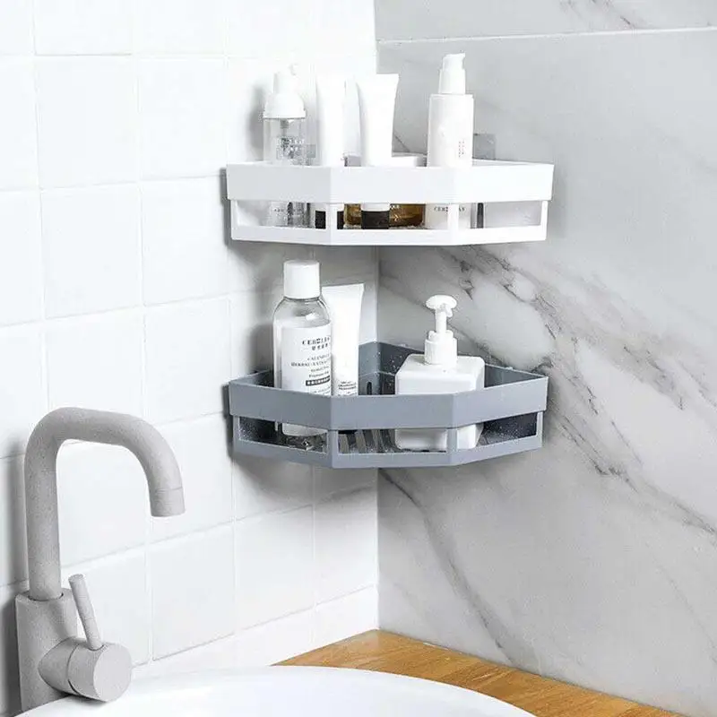 Полка для ванной комнаты треугольная стойка аксессуары для ванной комнаты органайзер для хранения шампуня мыло корзинка для косметики держатель