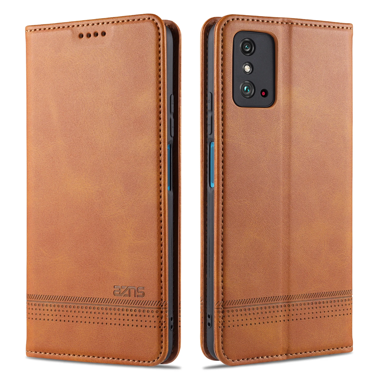 

Роскошный Магнитный кожаный чехол-книжка для Huawei Honor 9A 9s 9C X10 Max