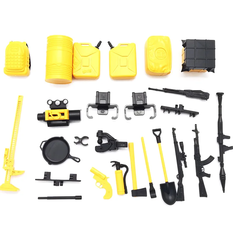 20 шт RC декоративные инструменты для WPL B16 B36 C34 C24 Q65 4WD 6WD автозапчасти|Детали и