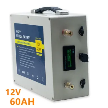 شراء12 فولت بطارية ليثيوم Batteryخزف 60ah بطارية ليثيوم المدمج في BMS ل عربة جولف ، الطاقة الشمسية بطارية لتخزين الطاقة ، السفينة الخفيفة Ups