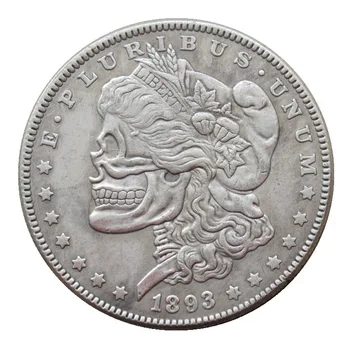 

Hobo Nickel 1893-S USA Morgan Dollar COIN COPY Wholesale