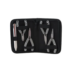 XUQIAN High Quality 4 Pcs Jewelry Mini Pliers Set With Zip Case For Jewelry Making L0021