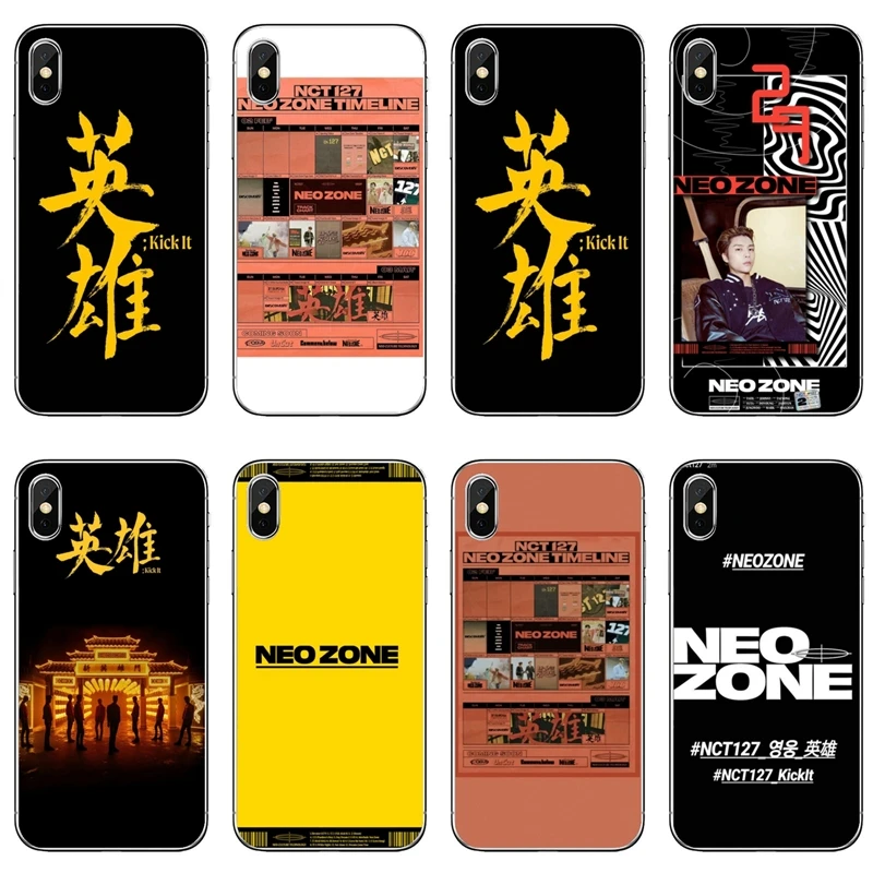 Nct 127 Neo Zone Kick It Funda De Silicona Suave Para Iphone 8 7 6 6s Plus 11 Pro Xs Max Xr X 5 5s Se 4s 4 Ipod Touch 5 6 Fundas Antigolpes Para Telefono Aliexpress