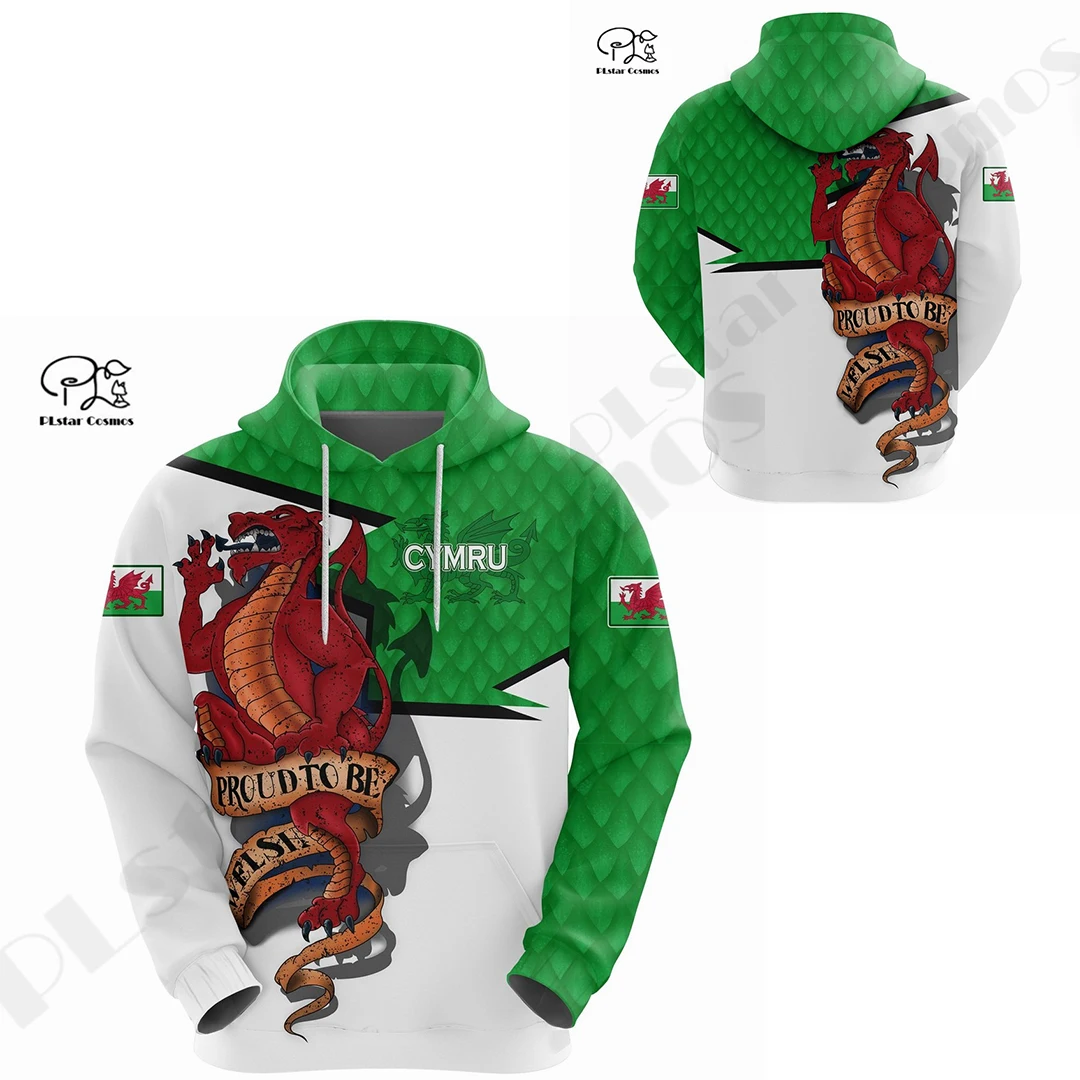 PLstar Cosmos 3DPrinted Newest Dragon Celtic Funny Unique Unisex Men/Women Hrajuku Streetwear Casual Hoodies/Zip/Sweatshirt W-3