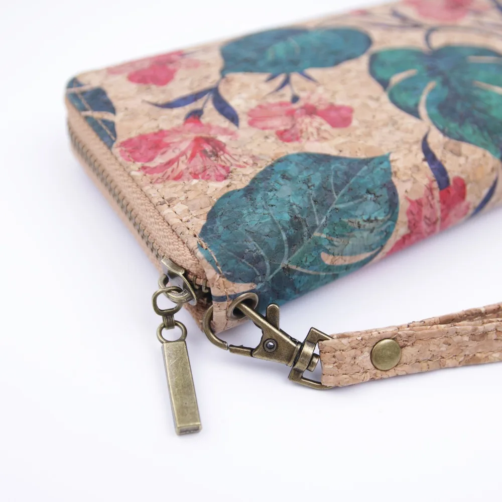tropical leaf cork wallet (3)