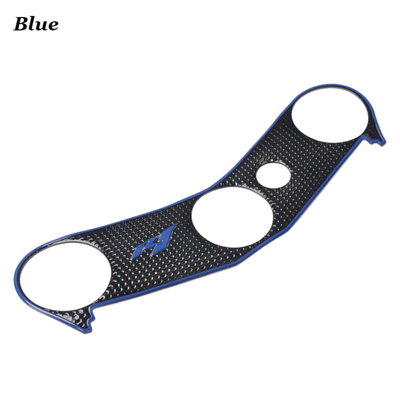 Motorcycle Tank Protection Plate Fork Badge Steering Bracket Cover Decal Sticker For Yamaha YZF-R1 YZF R1 YZFR1 2004-2008